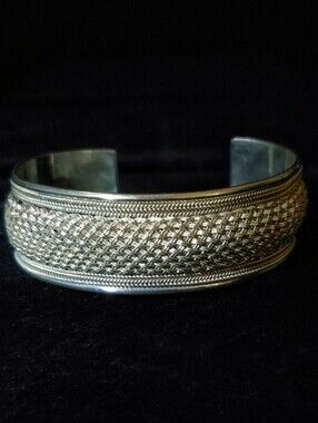 Barse Sterling Silver Fine Jewelry Cuff